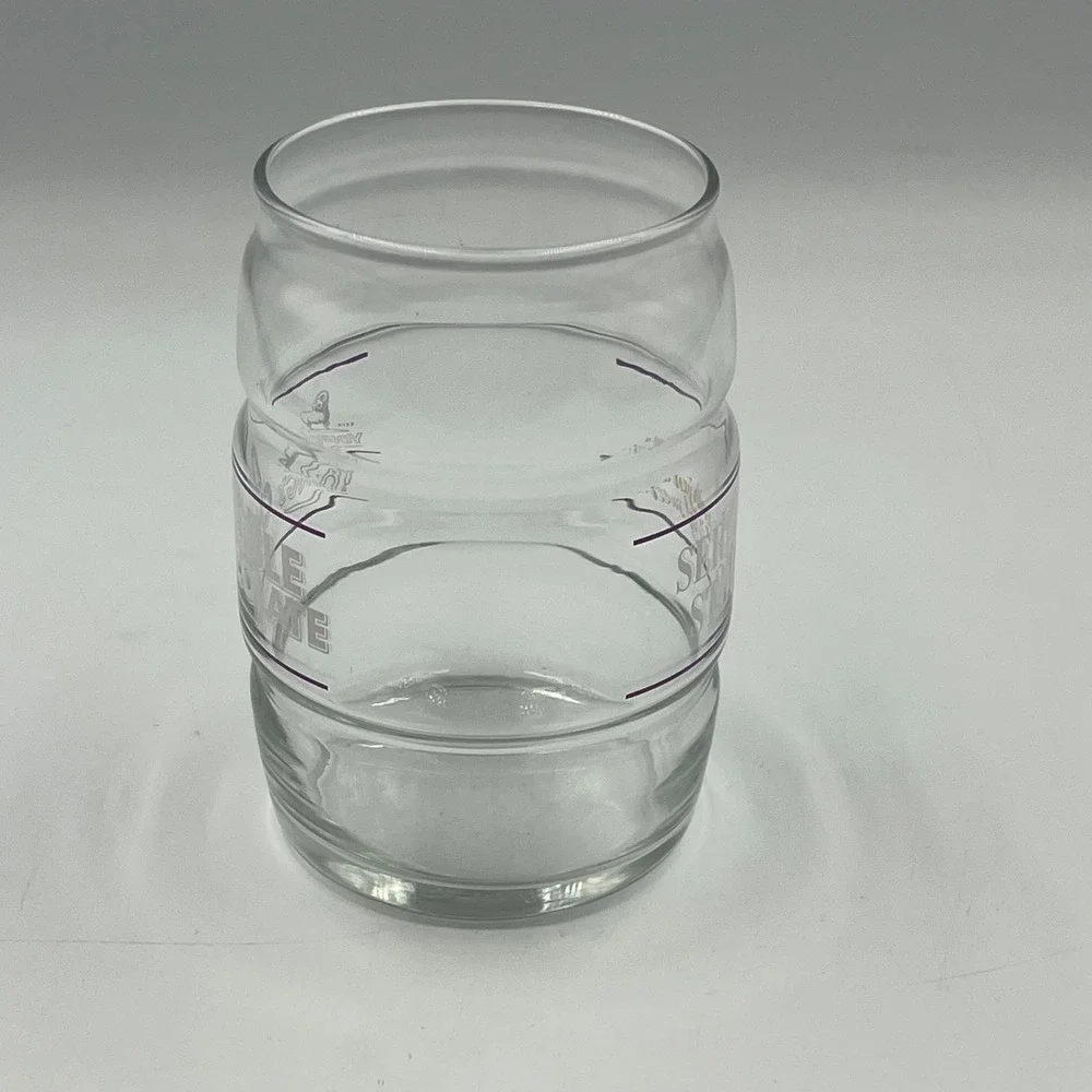 Young's Beer Glass Clear Double Chocolate Serious Stout EUC 16 oz Pint